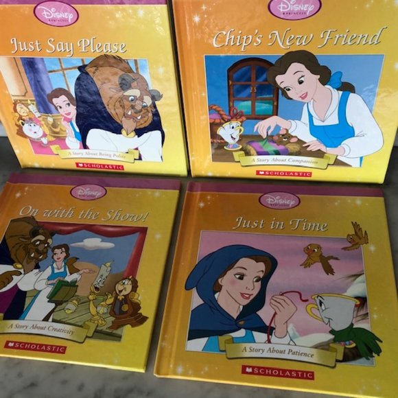 Disney Other - DISNEY The Princess Collection Beauty and The Beast (4 BOOKS)